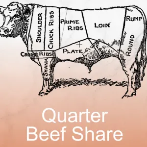 1/4 Beef — 100% grass fed beef from Coopers